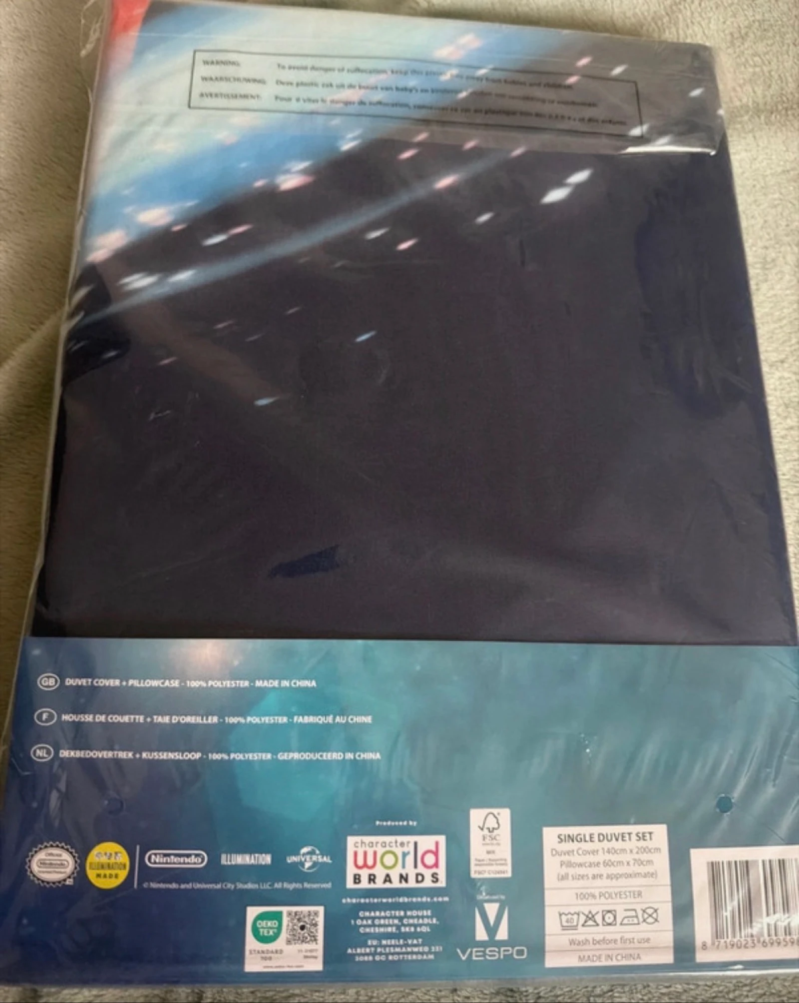 Super Mario galaxy duvet cover set – photo 2